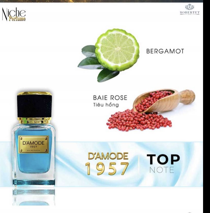 Nước hoa cao cấp độc quyền Damode 1957  50ml