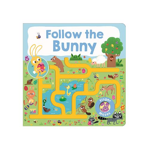 Maze Book: Follow The Bunny