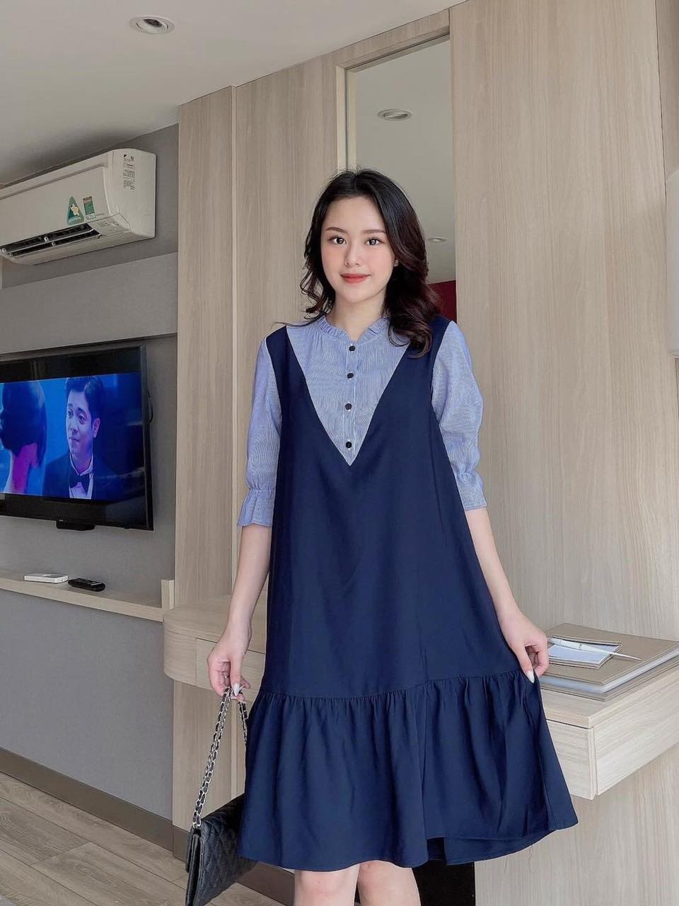 Váy bầu thiết kế v07