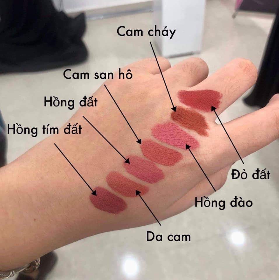 Set 7 Son Môi M.O.I Kem Lì Sgirl By Hương Giang Hồ Ngọc Hà (Tặng Hộp)