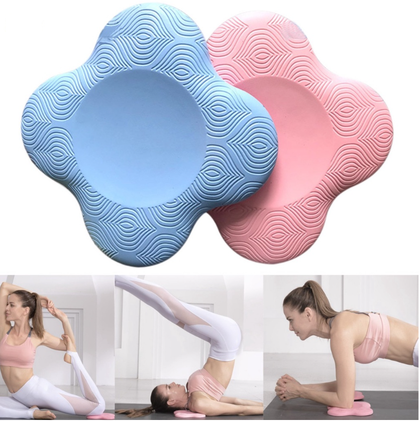 Đệm Lót Gối Tập Yoga, Đệm PAD Cao Su Hỗ Trợ Giảm Đau Đầu Gối và Các Tư Thế YOGA