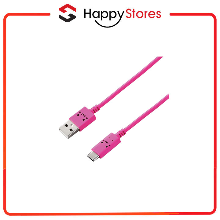 Cáp sạc USB-A to Type-C ELECOM MPA-FAC12C - Hàng chính hãng