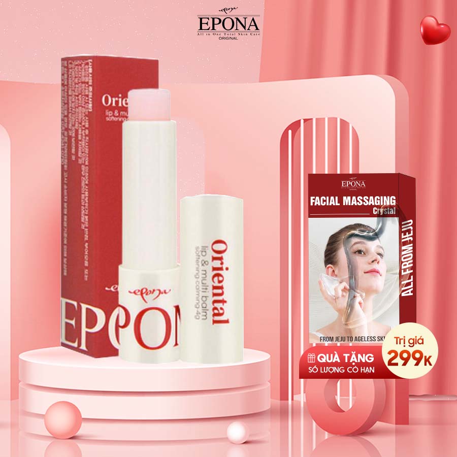 Son Dưỡng Đa Năng Chiết Xuất Mật Ong Epona Oriental Lip &amp; Multi Balm 4g