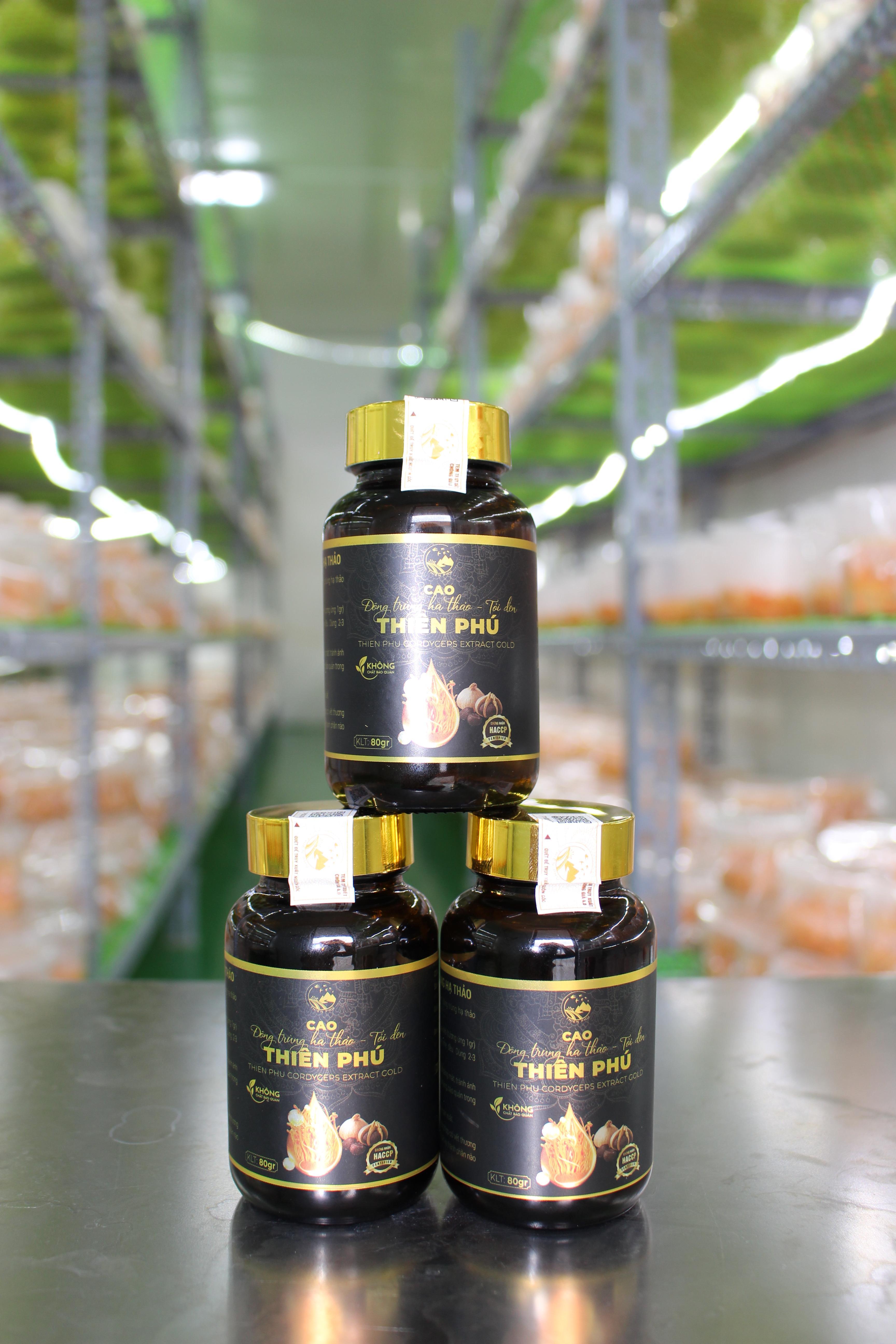 Cao đông trùng hạ thảo – Tỏi đen - Lọ 80gr