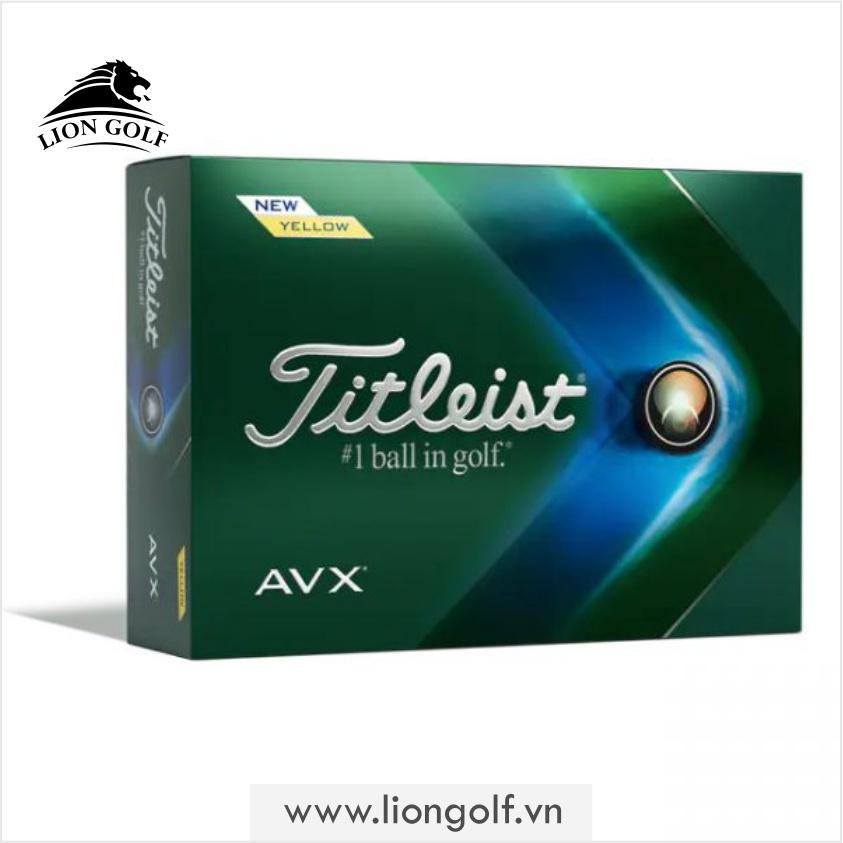 Bóng Golf Titleist AVX Yellow - hộp nhỏ T9111S