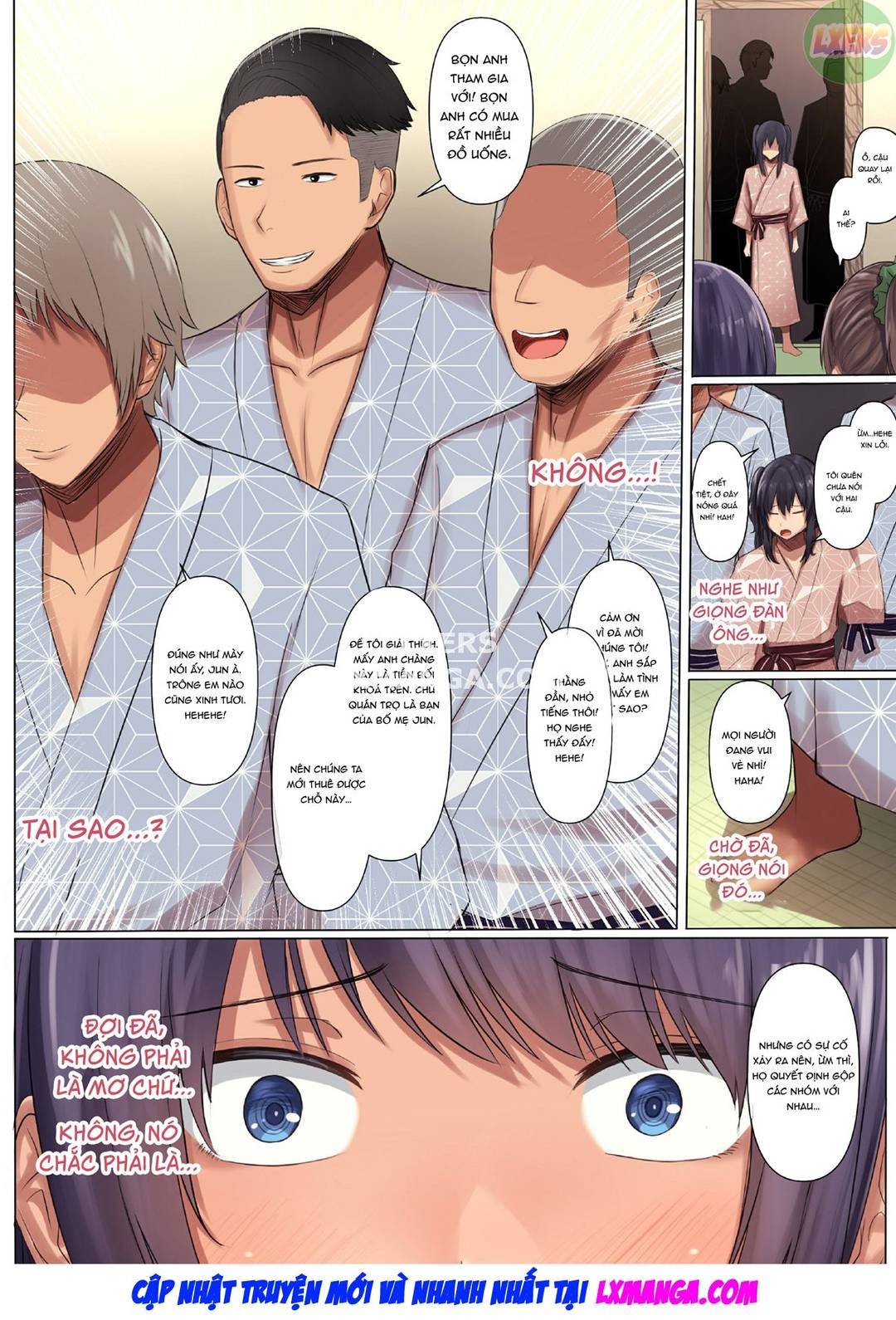 người yêu bị cám dỗ bởi cặc khủng của tên lớp trên chapter 2 13