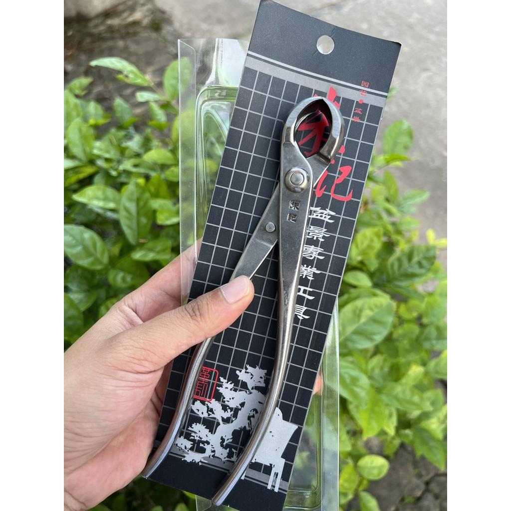 Kìm Cạp Tròn Thép Trắng CN Nhật Bản, Chuyên Dùng Tạo Sẹo, Cắt sẹo Cây Bonsai , Cây Cảnh Chất Lượng Cao