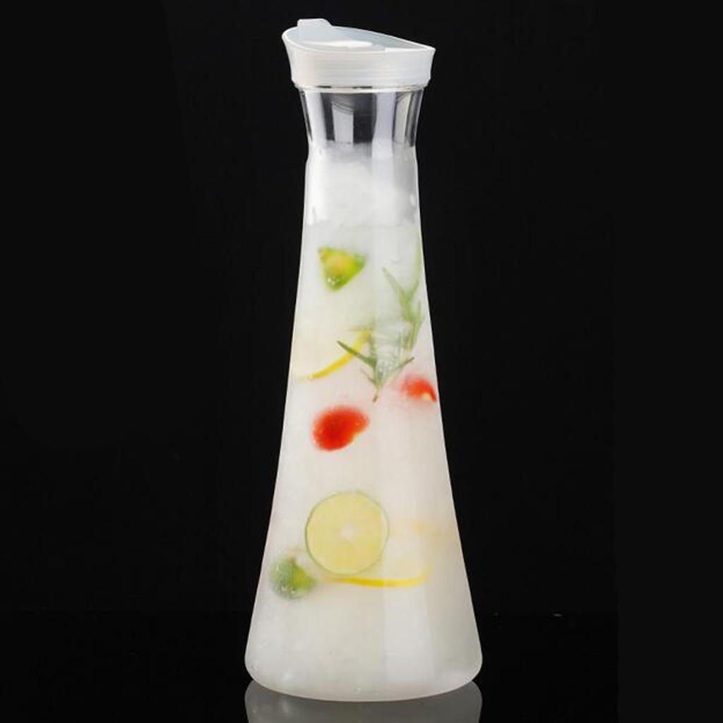 4X Water Pitcher Juice Jar Beverage Serving Jugs Beer Waist pot 1500ml