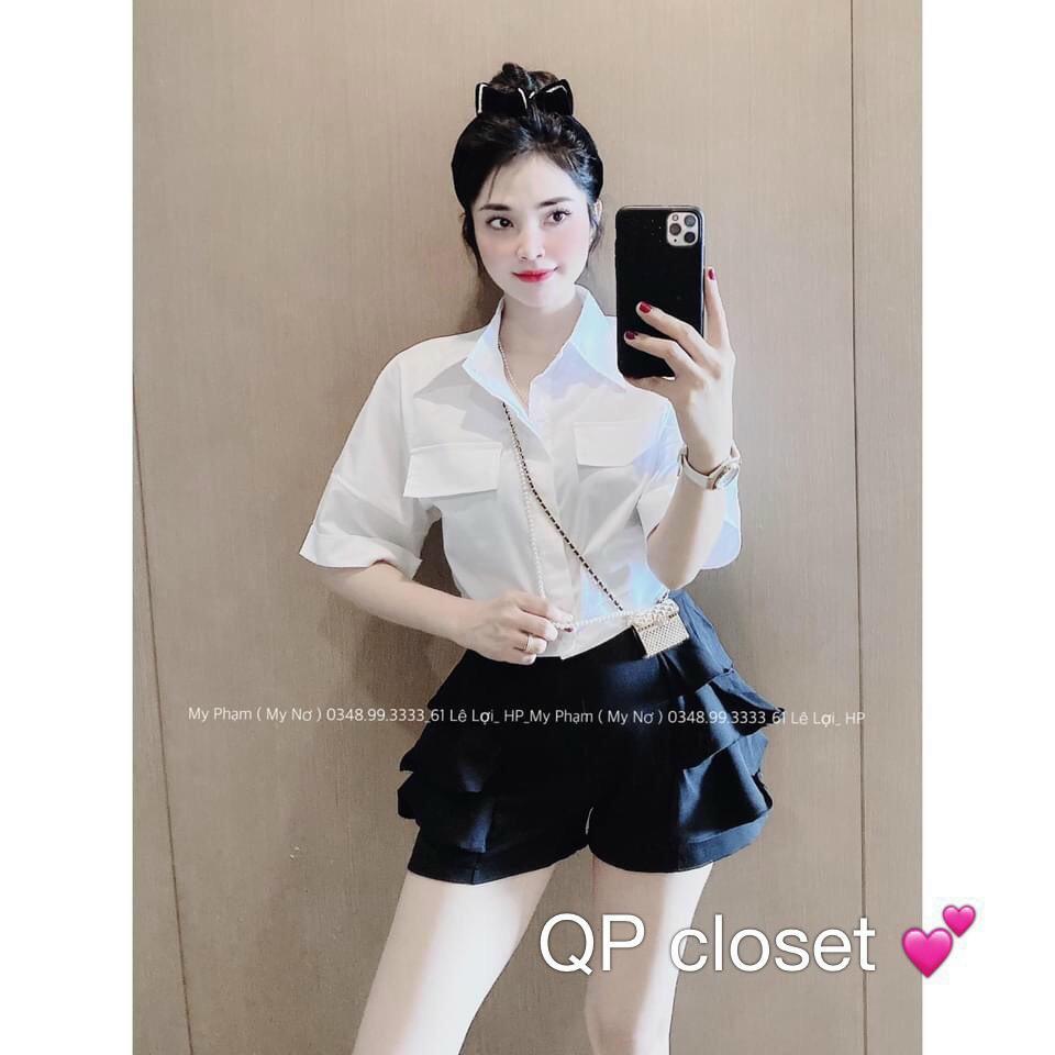 Set Bộ Sơ mi nữ kèm quần cá tính