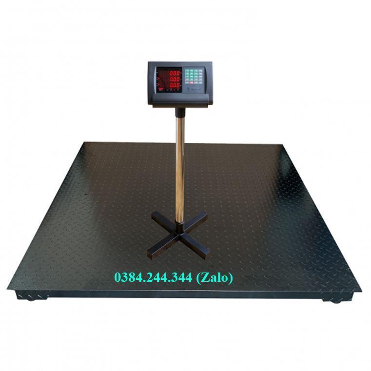 Cân sàn điện tử Tính tiền/ Đếm mẫu Yaohua A15E, Mức cân 2 tấn, độ chia 1kg, Sàn cân kích thước 1.2m x 1.2m (rộng x sâu)