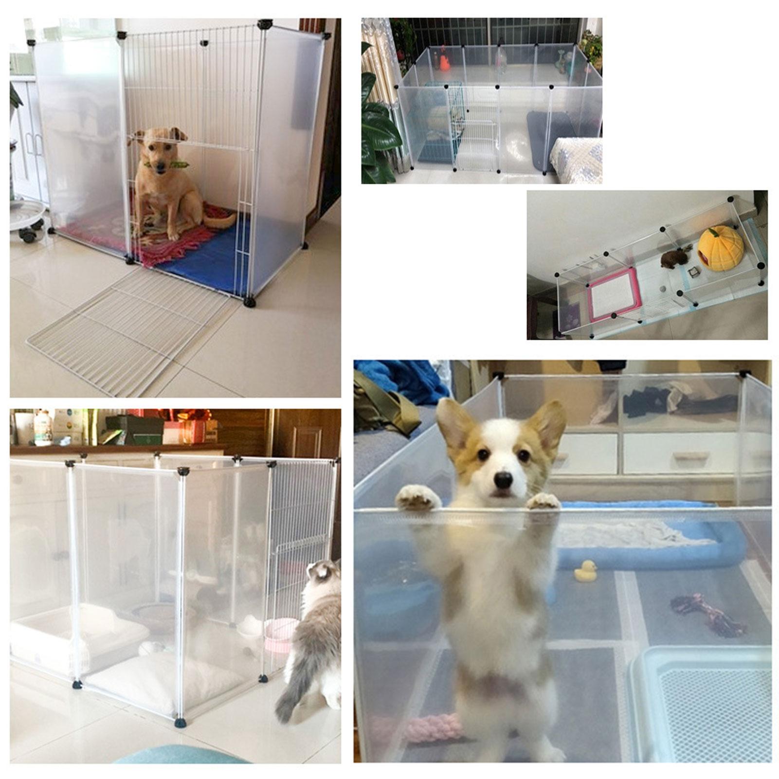 Hàng Rào Dành Cho Chó Di Động Lớn Có Cửa