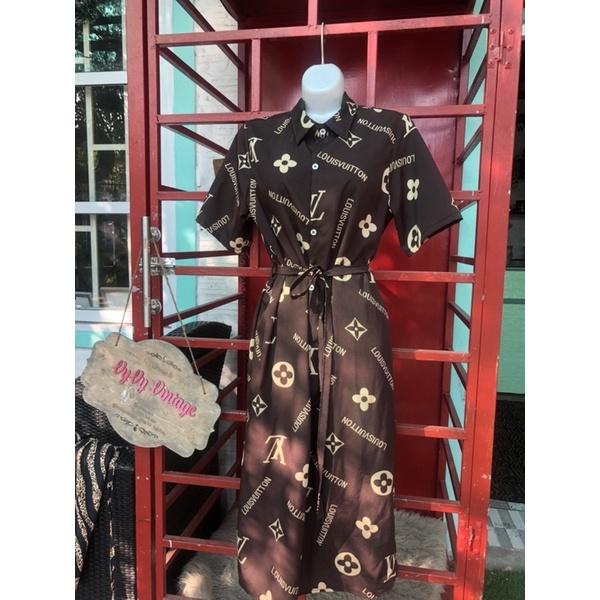 váy sơ mi vải lụa mềm