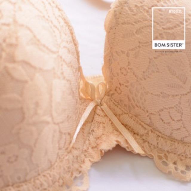 ÁO NGỰC REN MÚT MỎNG 3 MÓC GÀI- 003L