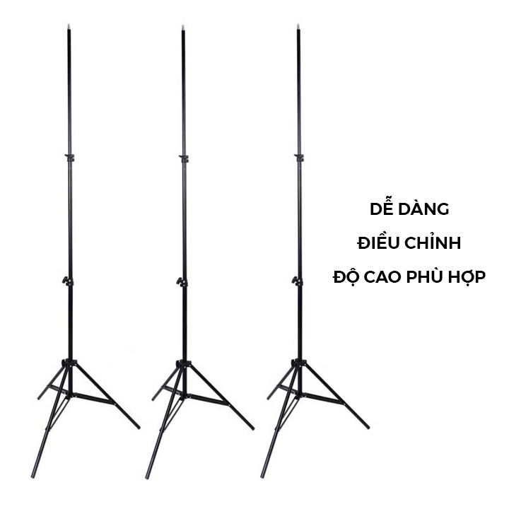 Chân giá đỡ Tripod Studio 2 Mét - Hàng nhập khẩu