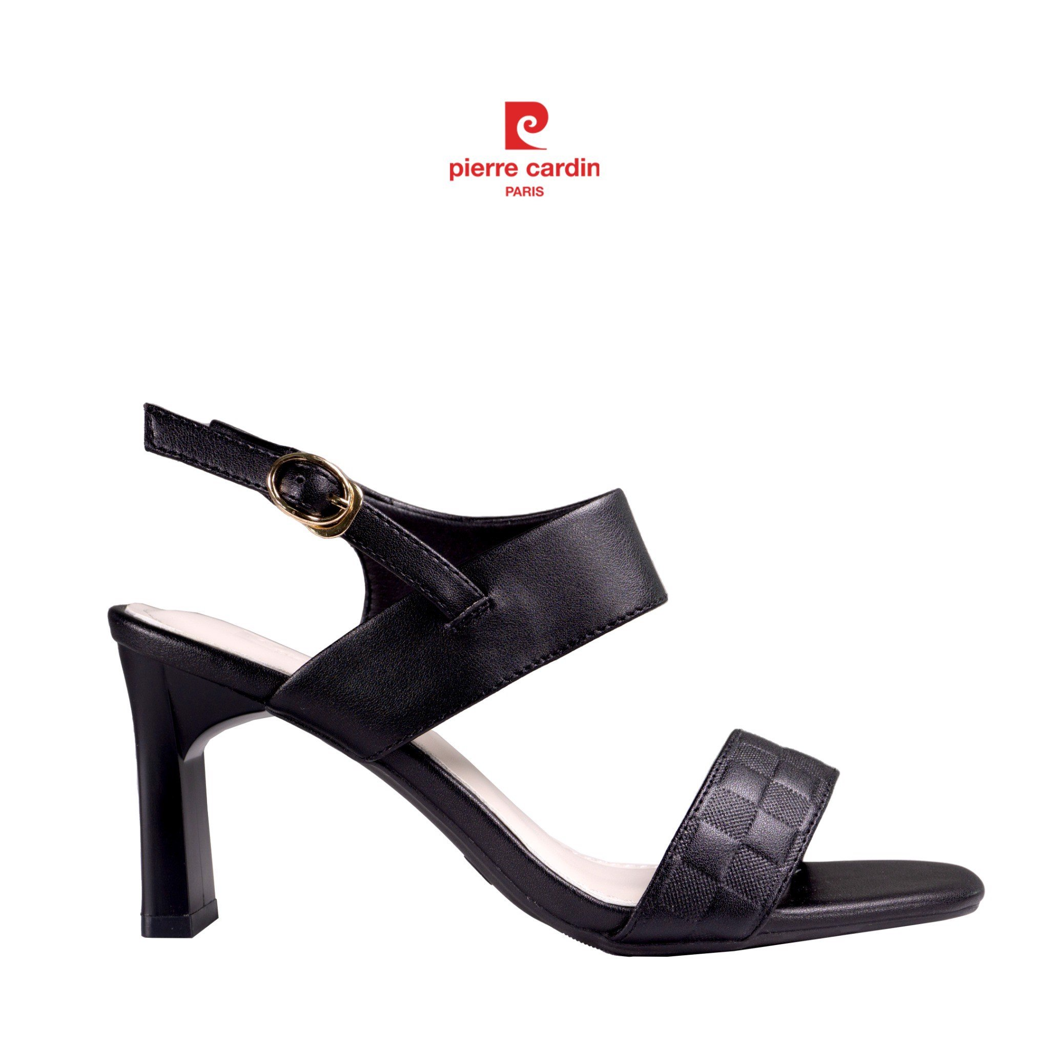 Giày cao gót nữ Pierre Cardin đế cao 7cm, chất liệu da cao cấp - PCWFWS 229