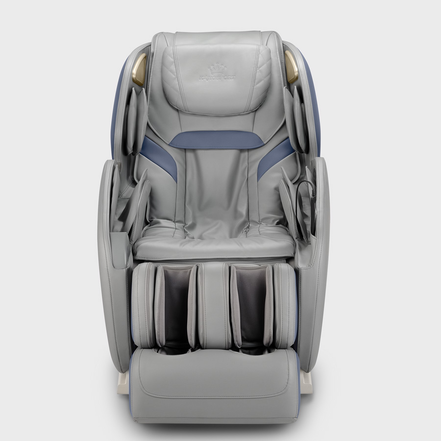 Ghế massage toàn thân cao cấp KINGSPORT G70 (Graphit) hệ thống con lăn 3D hiện đại, điều khiển bằng giọng nói