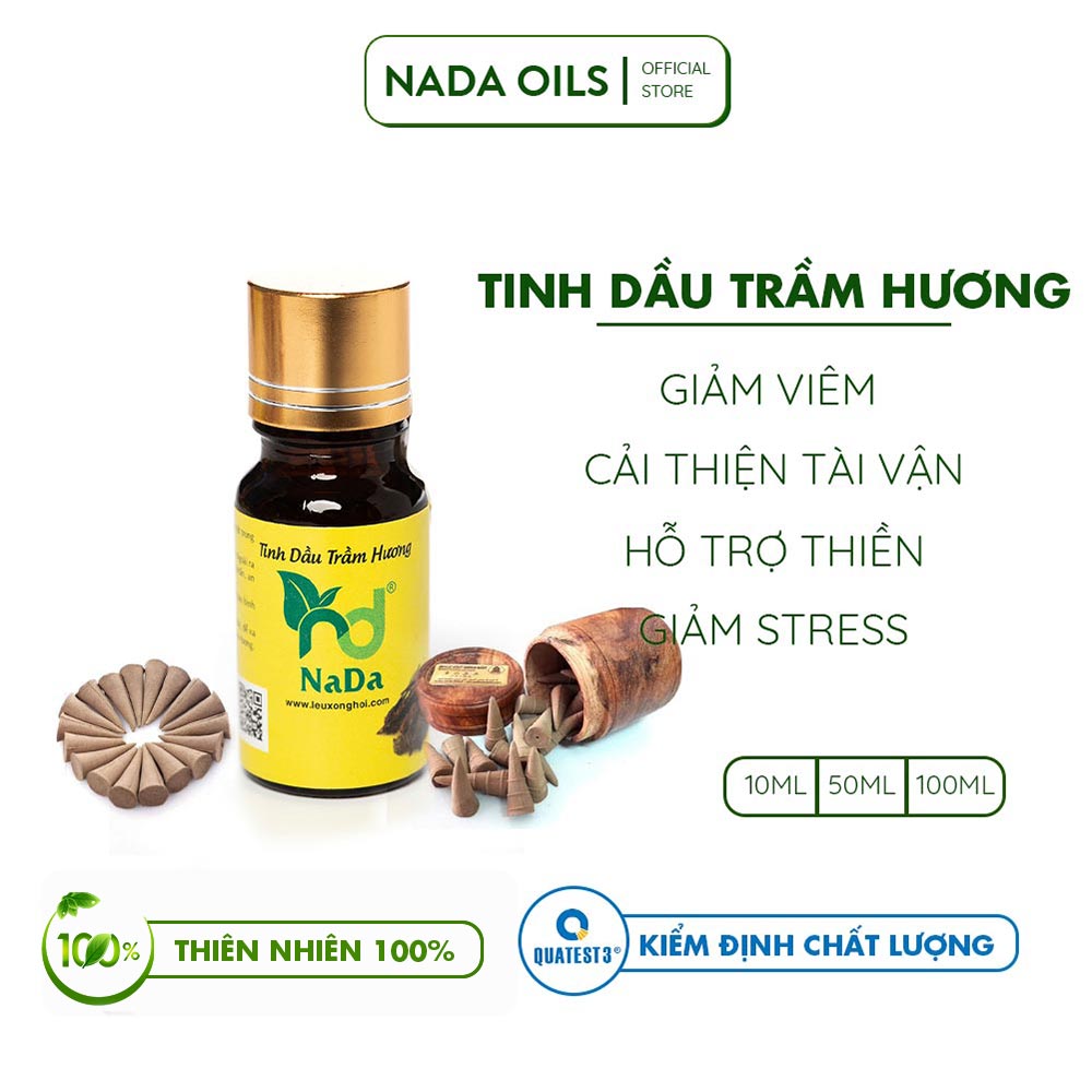 Tinh dầu trầm hương nguyên chất Nada