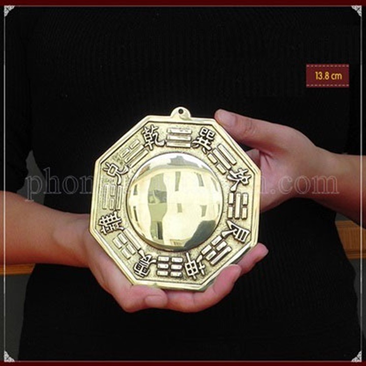 Gương bát quái tiên thiên ĐỒNG Lồi/Lõm