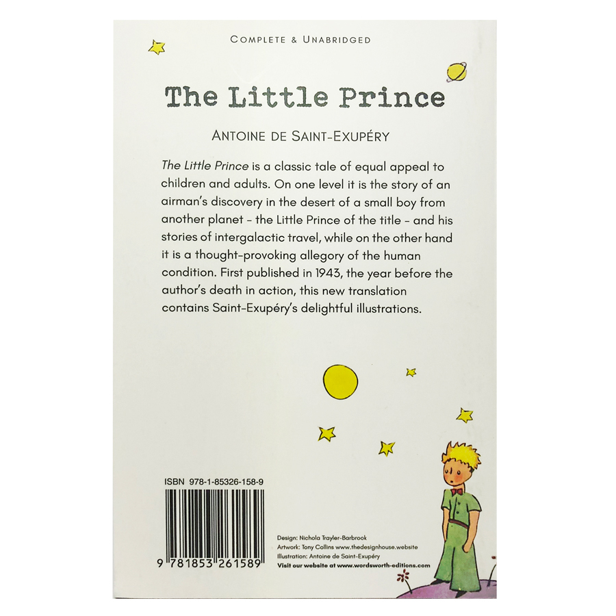 Truyện đọc tiếng Anh - Wordsworth Editions: The Little Prince