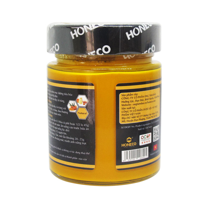 Mật ong nghệ Tacumin Honeco 250g