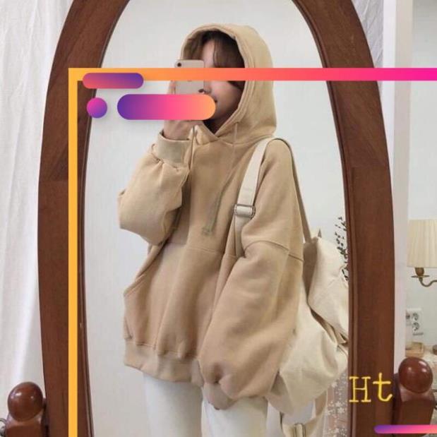 Áo hoodie nỉ trơn baisic HT12