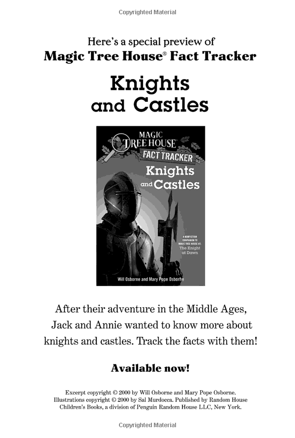 The Knight at Dawn (Magic Tree House, No. 2)