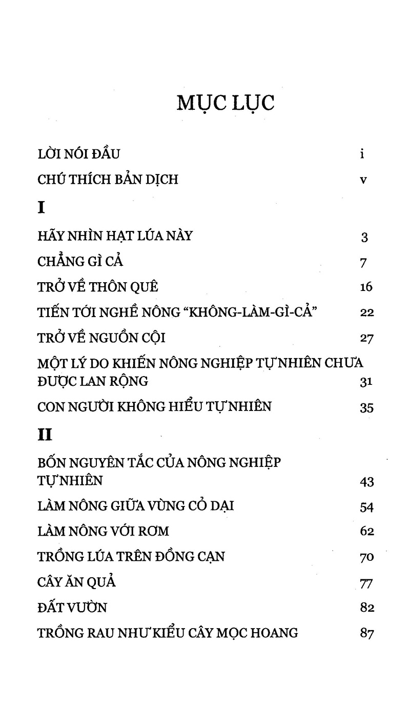 Cuộc Cách Mạng Một - Cọng - Rơm (Tái Bản)