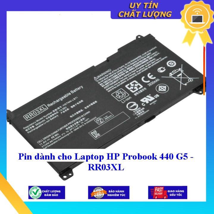 Pin dùng cho Laptop HP Probook 440 G5 - RR03XL - Hàng chính hãng  MIBAT1150