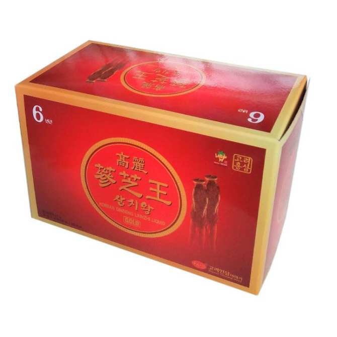 Nước hồng sâm linh chi KGS Hàn Quốc hộp 60 gói