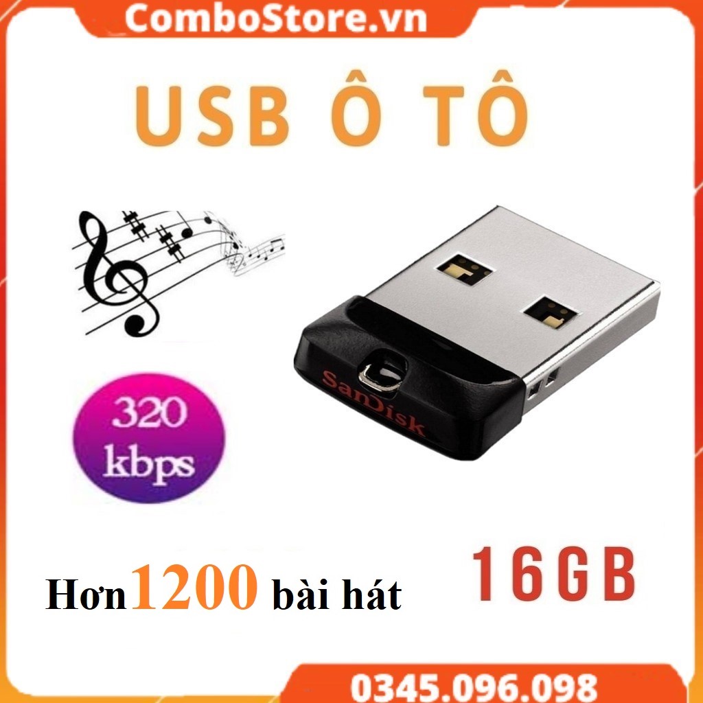 USB nghe nhạc chất lượng cao 320kps cho xe ô tô