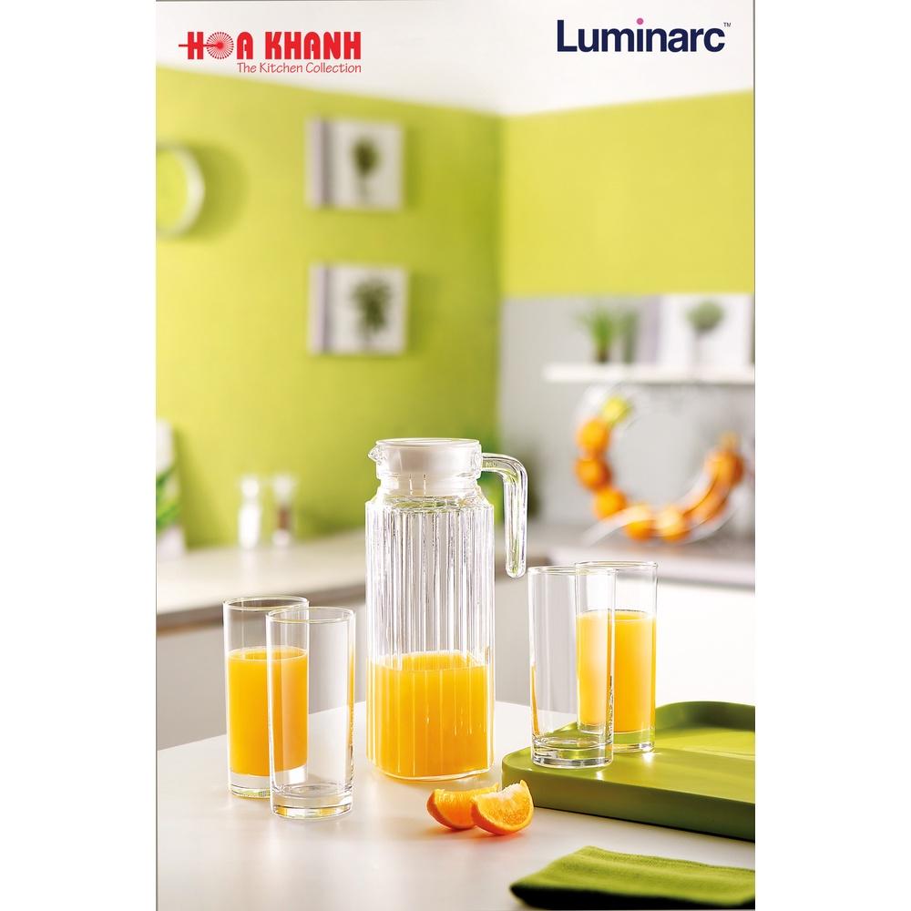 Bình Nước Thủy Tinh Luminarc Quadro 1.1L - G2666