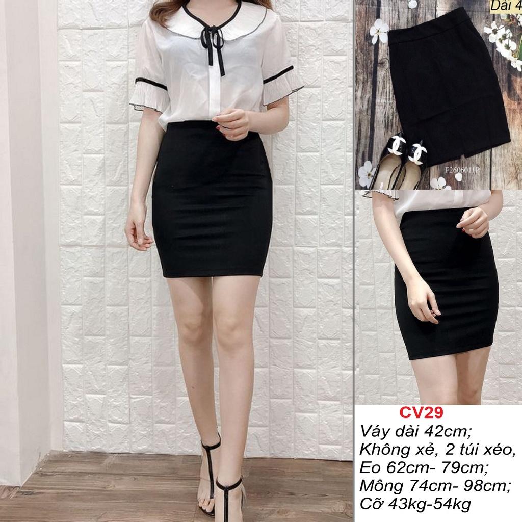 Chân váy ôm công sở đủ size từ 43kg - 68kg CV29