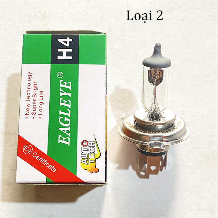 Bóng đèn ô tô H4 12V 60/55W con cú Halogen Nam Yung