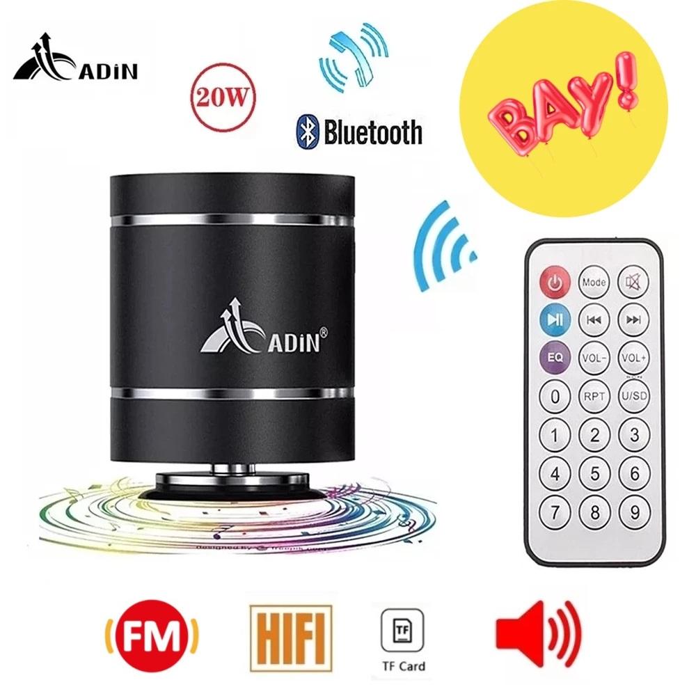 Loa Rung Bluetooth Di Động Adin Có Đài Fm Điều Khiển Từ Xa Loa Vibro Loa Siêu Trầm Không Dây Loa Bass Cho Điện Thoại Màu sắc: đen Kích Thước Loa Trầm/Kích Thước Toàn Dải: 1.25" Kích Thước Loa Tweeter: 1.25"