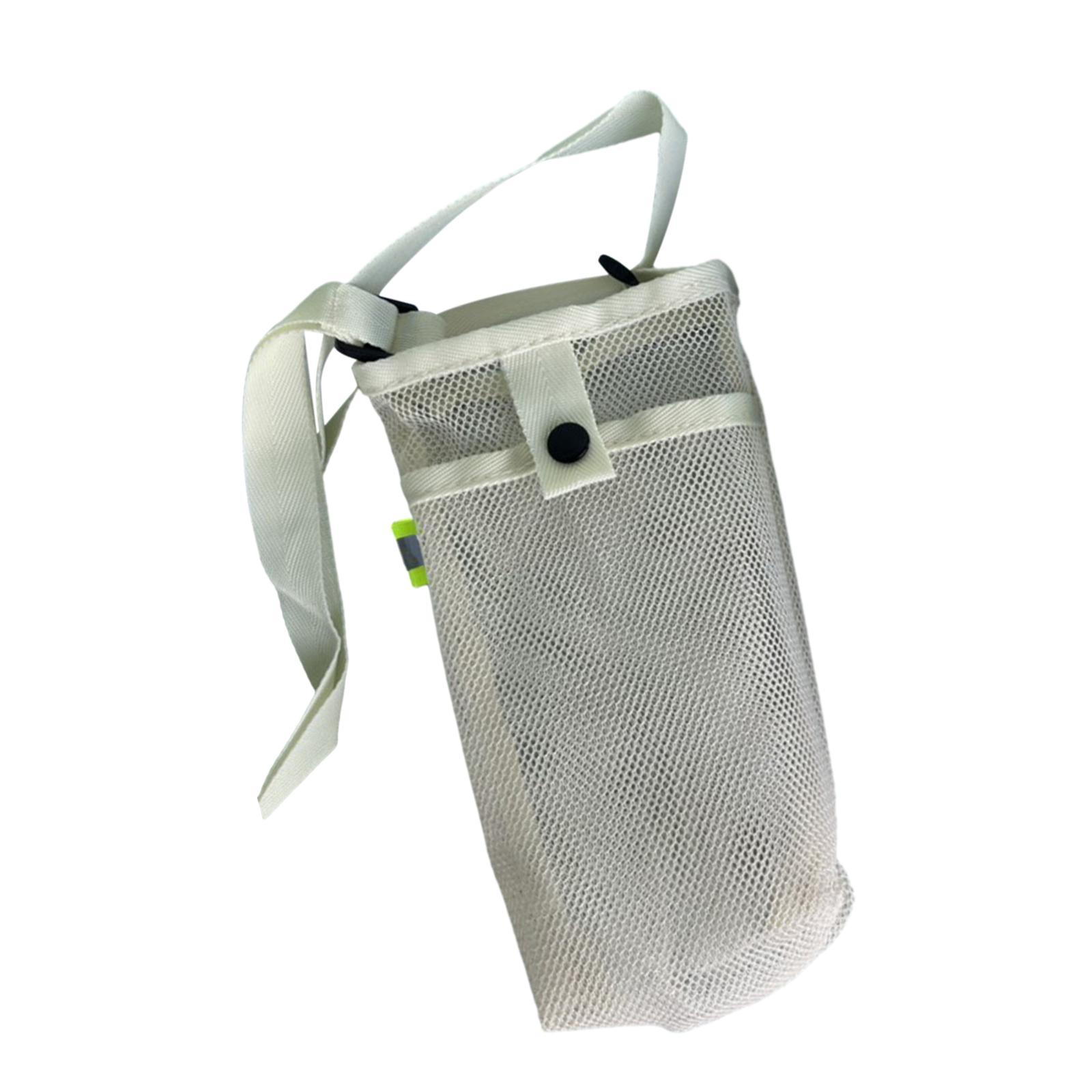 Water Bottle Pouch Crossbody Storage Bag Foldable Water Bottle Carrier