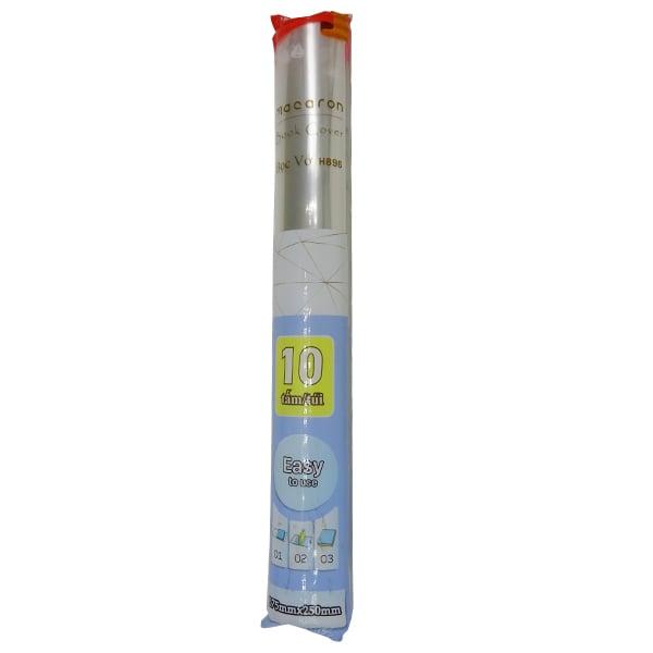 Bọc Vở Nilon Deli CH-896 - 10 tấm/túi