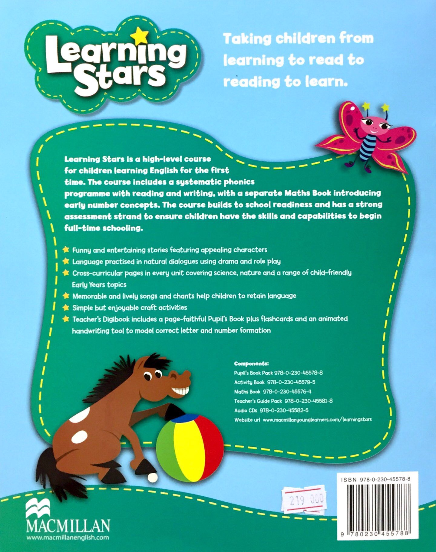 Learning Stars: Pupil's Book Pack Level 2