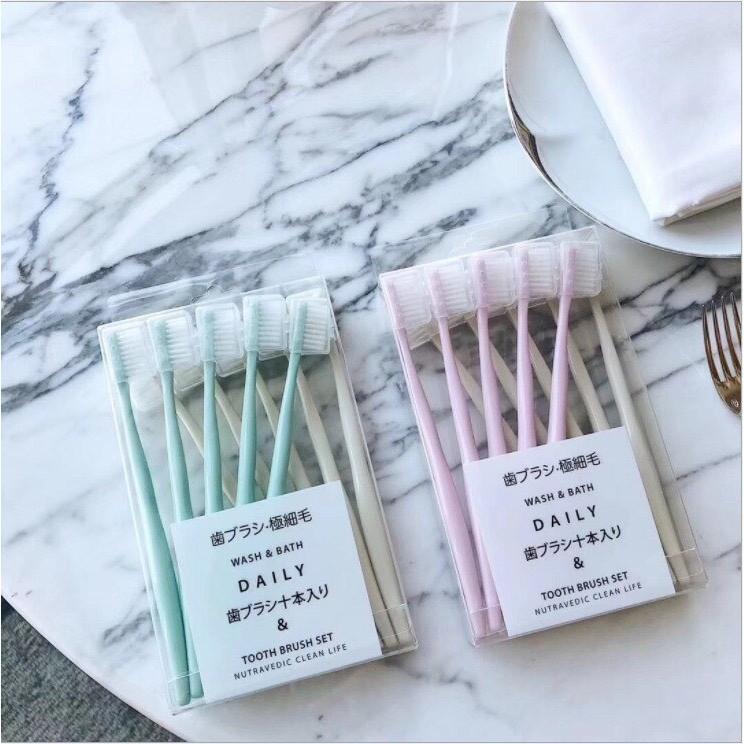 Sét 10 bàn chải lúa mạch loại mới