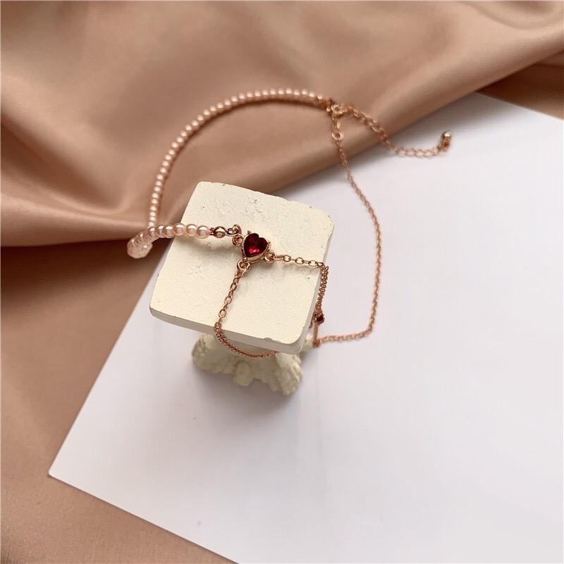 Chocker ngọc xinh xắn CK794 mayconner