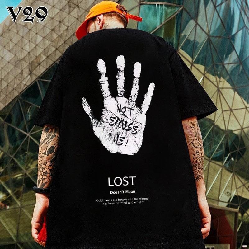 ÁO THUN UNISEX COTON BÀN TAY NOT ME LOST