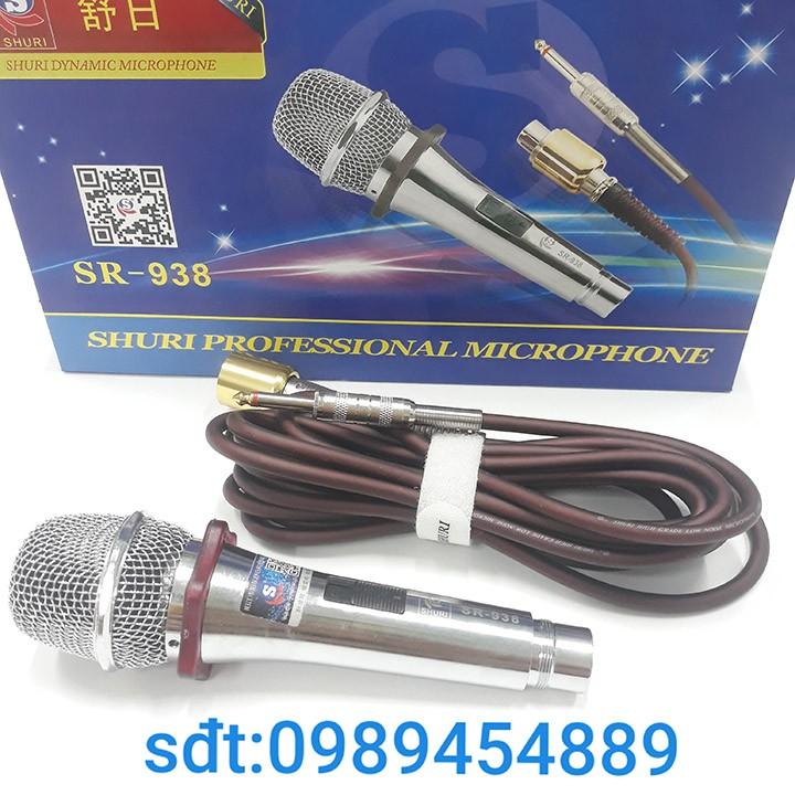 micro hát karaoke SR-938