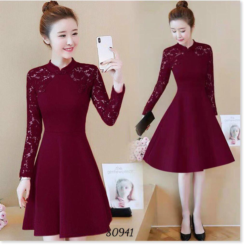 ĐẦM XÒE UMI PHỐI REN NỮ CỰC XINH DÀNH CHO CÁC NÀNG THỜI TRANG NEMO36 STORE