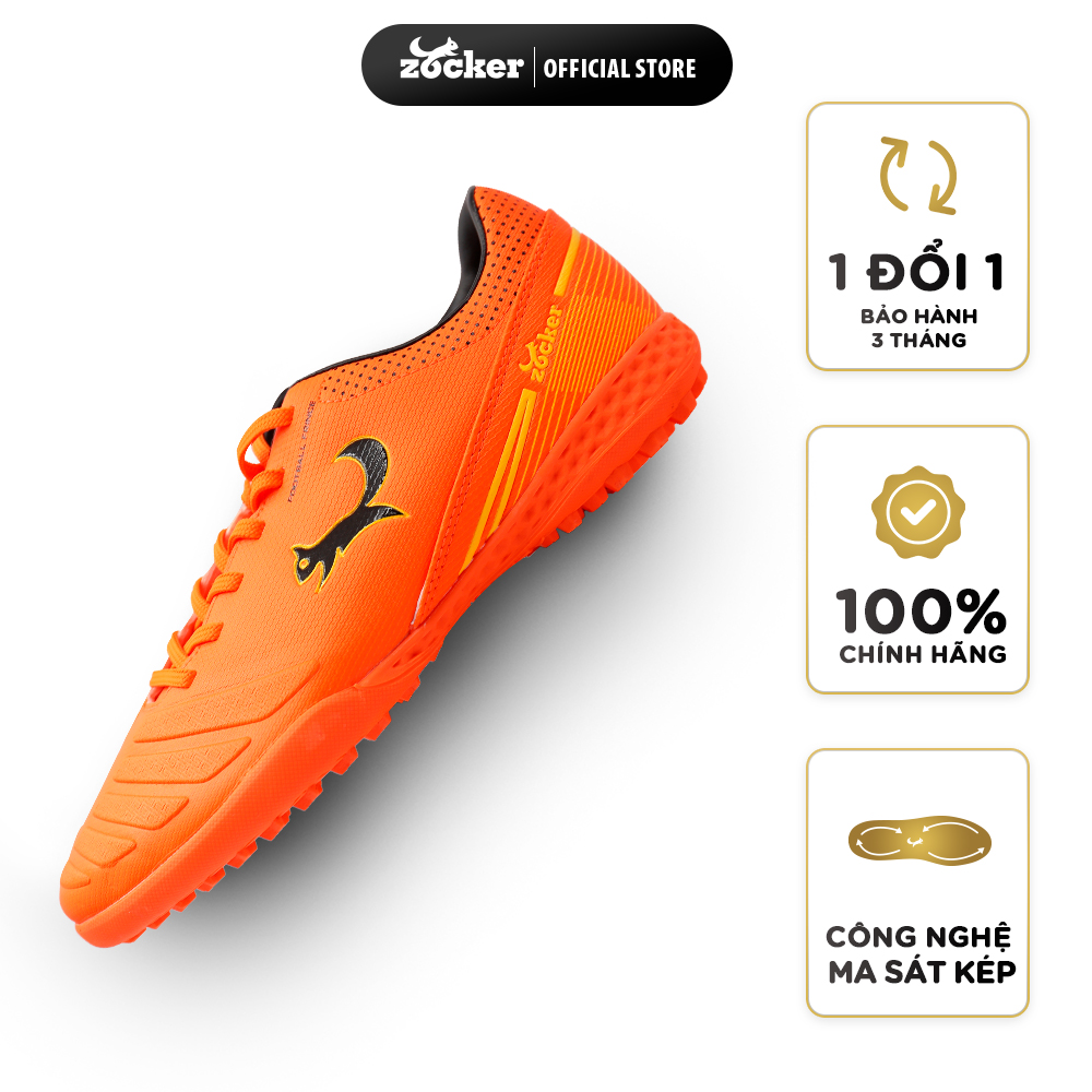 Giày đá bóng Zocker ZTF 1902 Orange/Yellow