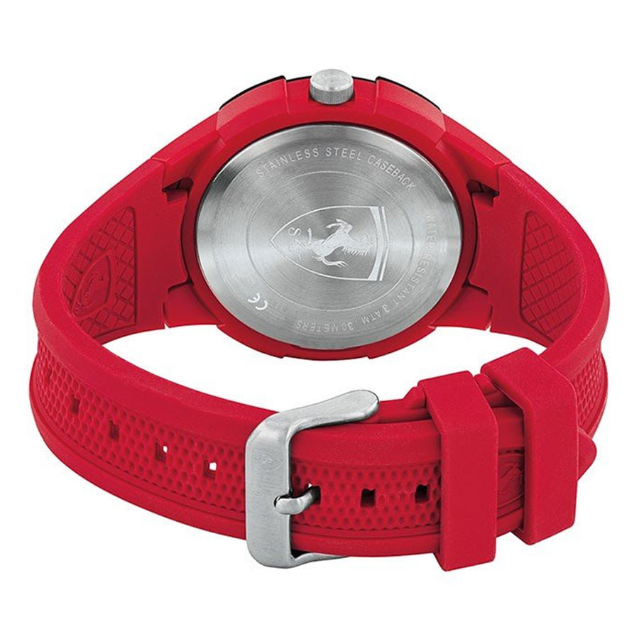 Đồng Hồ Ferrari Nam Dây Cao Su Quartz 0830748