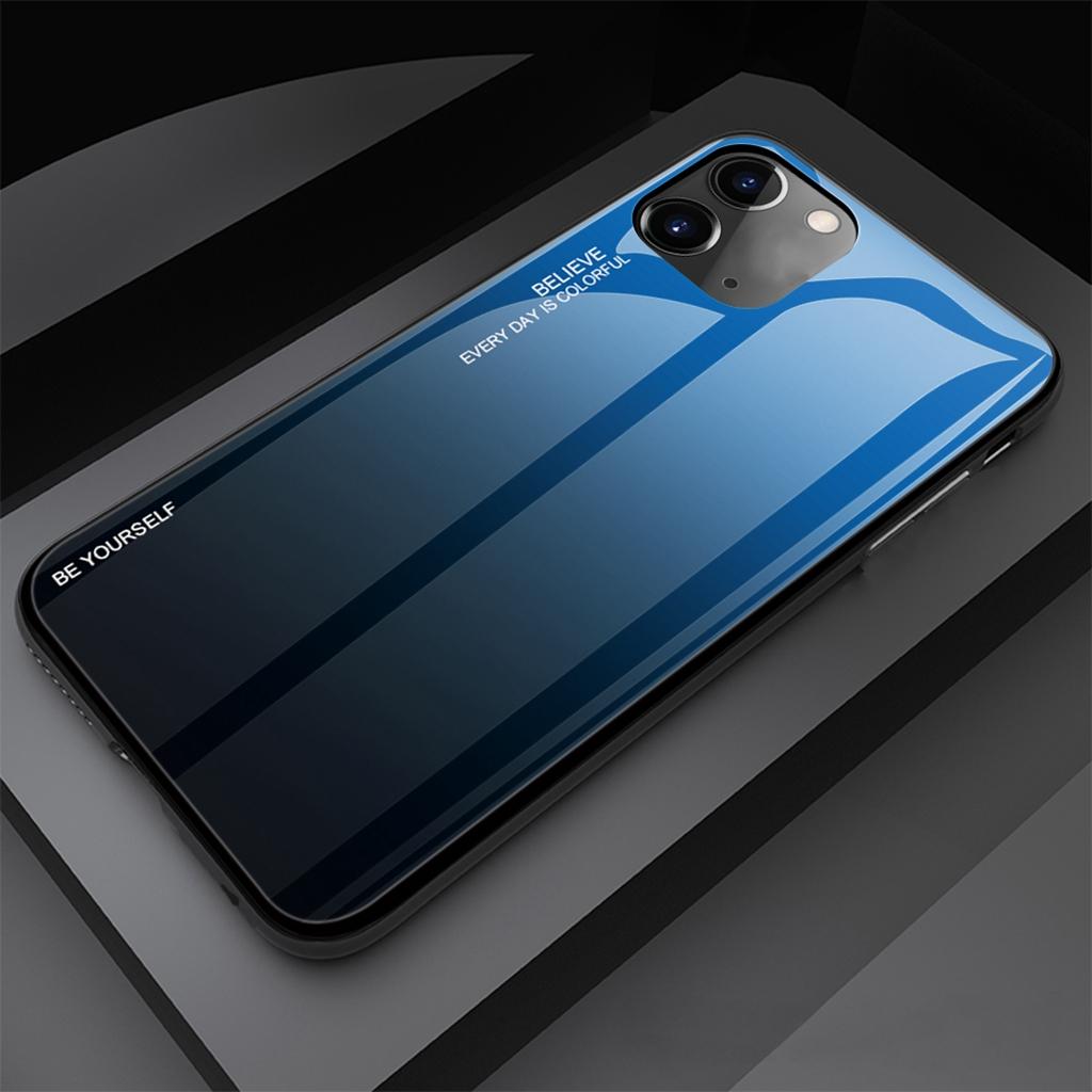 Gradient glass cover for iPhone 11 blue 6.1 inch for iPhone 11
