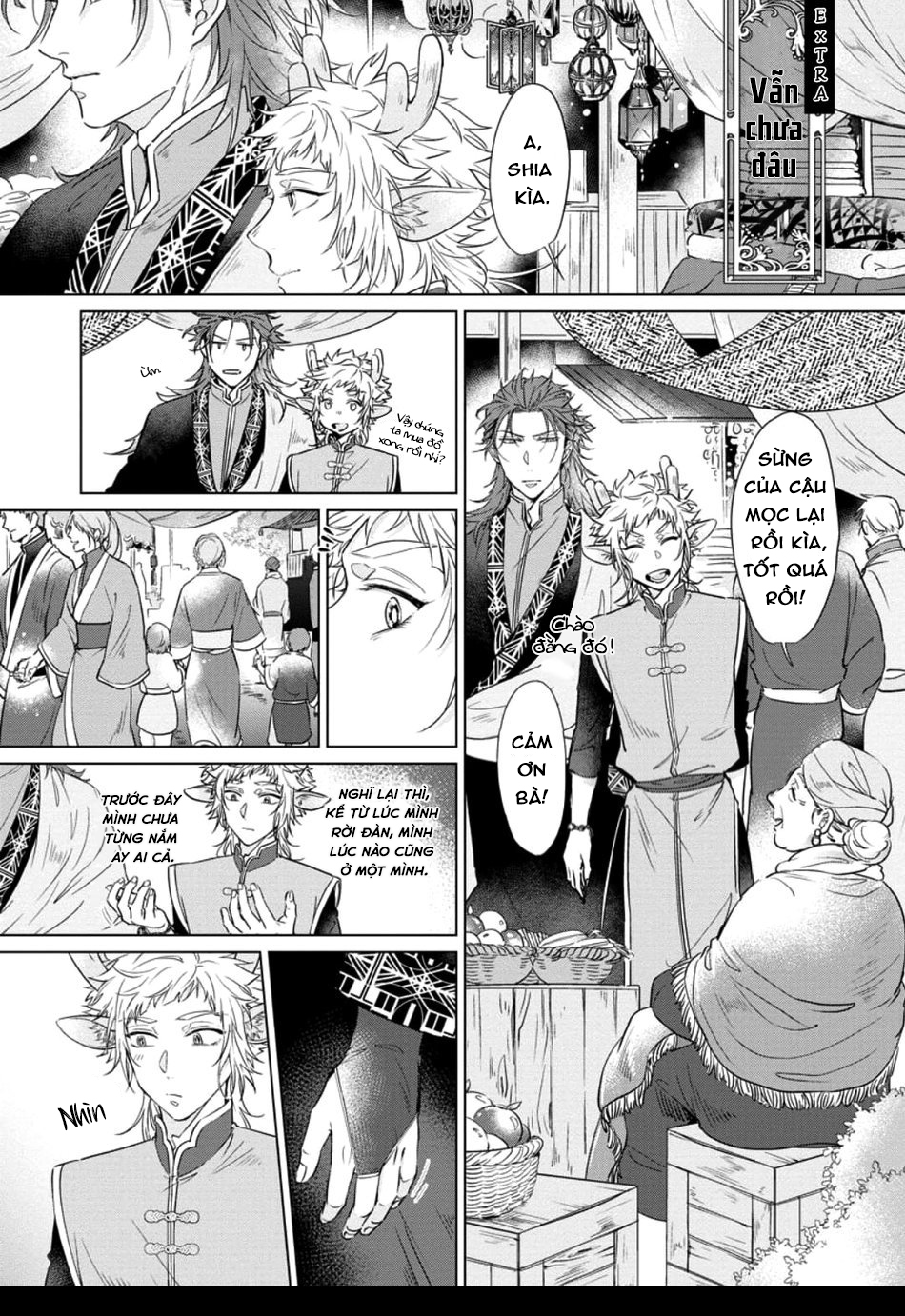 gặp gỡ em, thú nhân màu chàm trắng chapter 5.5 2