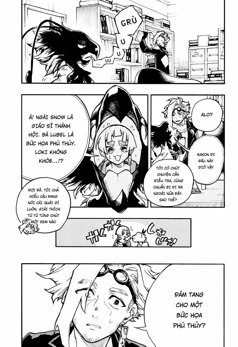 bức họa đẫm máu của phù thủy chapter 14.1 13