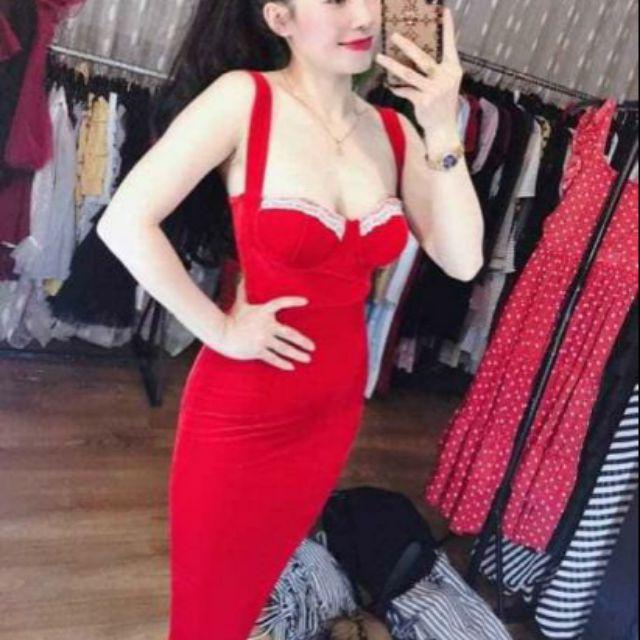 Đầm body sexy cúp ngực