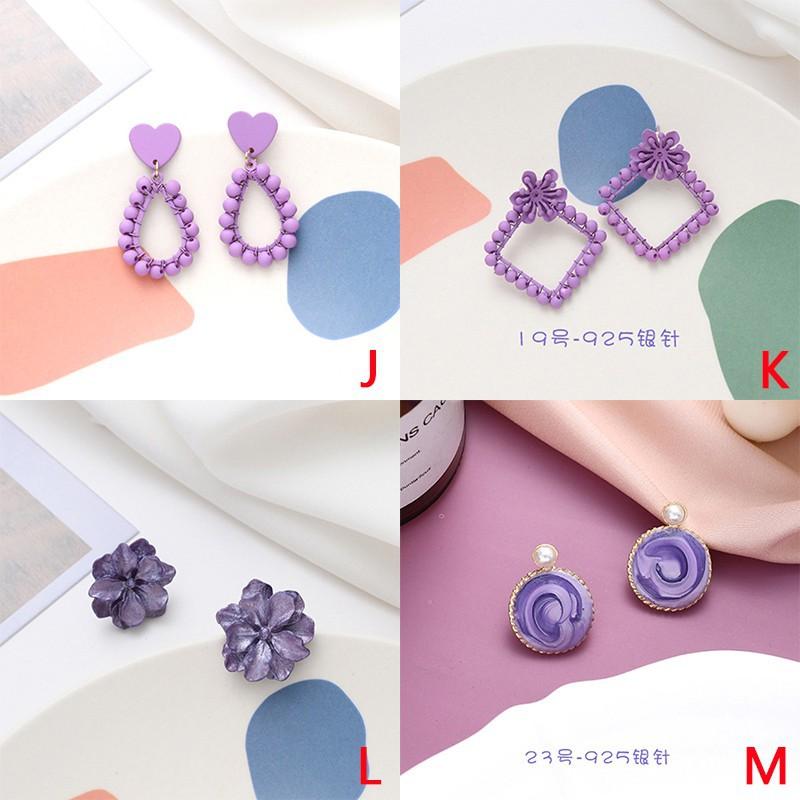 Bông Tai Hoa Đính Ngọc Trai Xinh Xắn Dành Cho Nữ