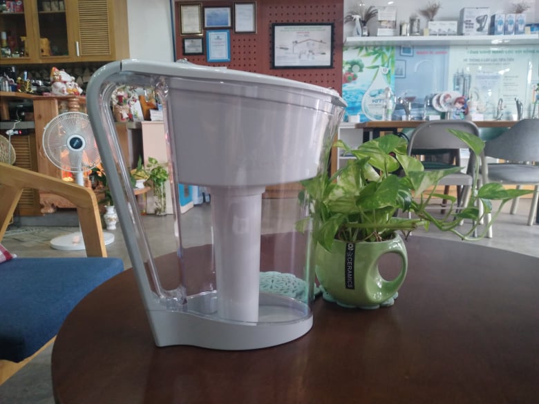 Bình lọc nước Ion kiềm ALkaline WaterJug - Hàng chính hãng - Tạo nước kiềm tốt cho sức khỏe, Lọc Clo, tạp chất và vi khuẩn có hại trong nước